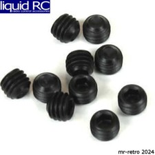 Tekno RC 1603 M5x4mm Set Screws (black 10 pieces)