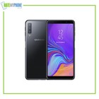 Samsung Galaxy A7 2018 Black Unlocked 64GB 6.0" Triple Camera Android Smartphone