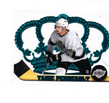 1997 1997-98 CROWN ROYALE YANIC PERREAULT EMERALD PARALLEL 64 LOS ANGELES KINGS