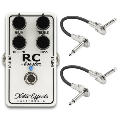 New Xotic Effects RC Booster Classic Clean Boost Guitar Effects Pedal