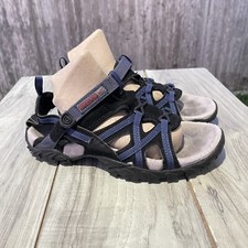 Nike ACG Air Terreo Sandals Men 7 Blue Outdoor Hiking Walking Shoes 190068 061