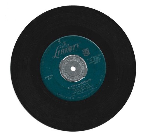 David Seville-Chipmunks/Mediocre-Vinyl 45-RPM Record #F-55179 - Foto 2 di 2