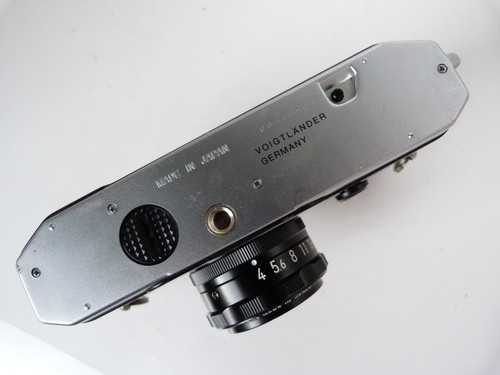 Voigtlander Bessa L 35mm Rangefinder L39 Film Camera w NIKON-EL 50/4  lens.READ - Picture 21 of 23