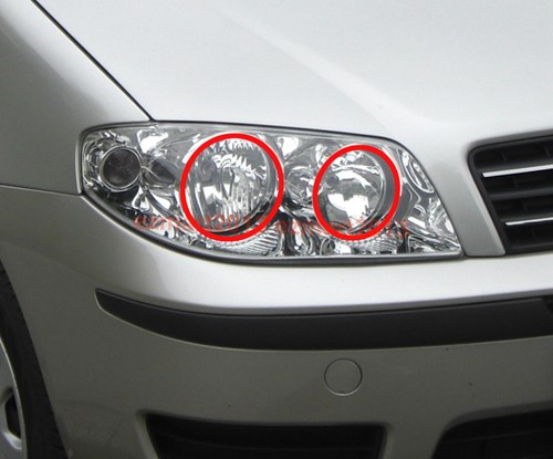 cotton RGB halo ring for Fiat Punto188 MK2 headlight 03-06 bluetotoh lamp DRL - Picture 2 of 14