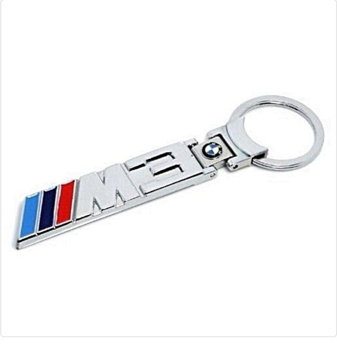 BMW M3 Sport Schlüsselring Schlüsselanhänger mit 3D Logo KOMMT IN GESCHENKBOX Schneller Versand M3 - Bild 4 von 4