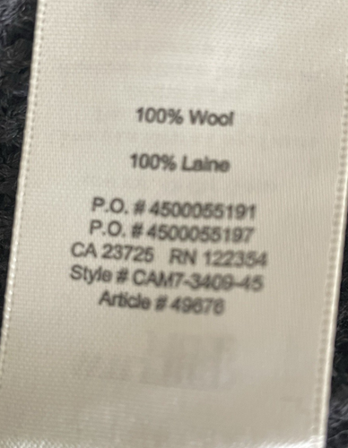 Suéter ARITZIA WILFRED Free Talla S Gris 100% Lana Cuello Redondo - Imagen 6 de 12