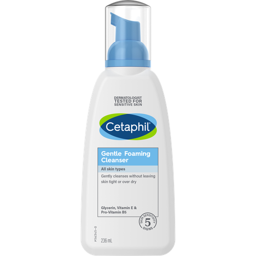 Limpiador en espuma suave Cetaphil 236 ml todo tipo de piel sin fragancia - Imagen 2 de 2