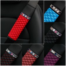 1 Pair Safety Seat Belt Shoulder Pads Cover Cushion Comfortable Protector Pad