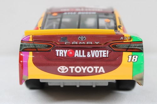 KYLE BUSCH 2018 ELITE #18 M&M'S FLAVOR VOTE TOYOTA /118 MADE LEGGERE DESCRIZIONE! - Foto 7 di 15