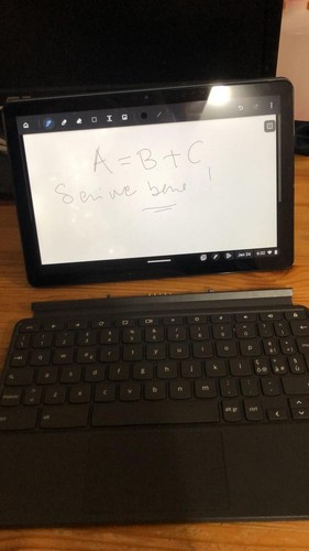 Lenovo IdeaPad Duet Chromebook 2-in-1 con penna Andana USI Stylus Pen - Foto 2 di 18