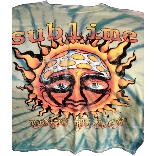 Camiseta con Licencia Oficial Sublime Tye Dye Band Larga Playa Mediana Manga Corta - Imagen 9 de 10