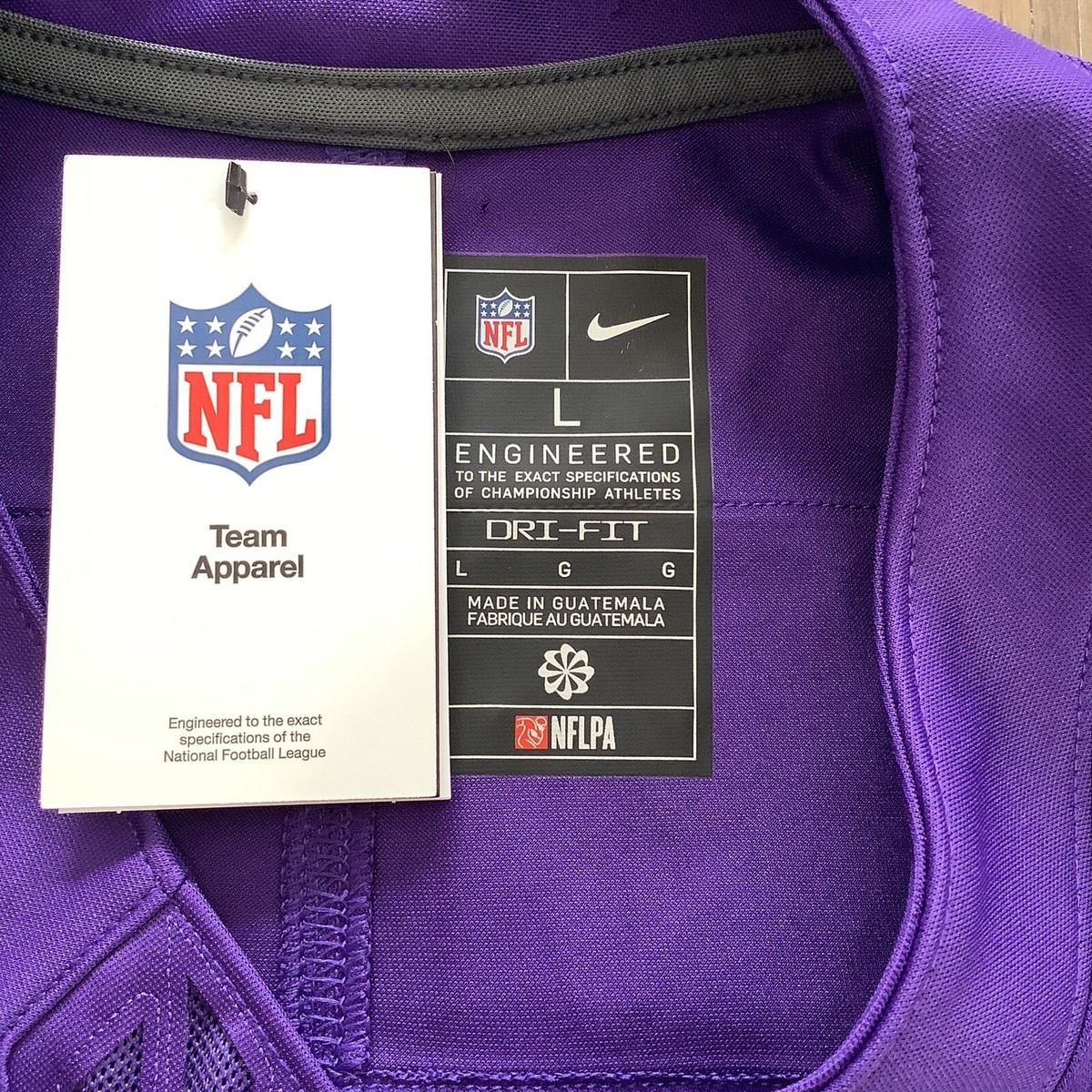 Nike Justin Jefferson Minnesota Vikings Vapor Limited #2