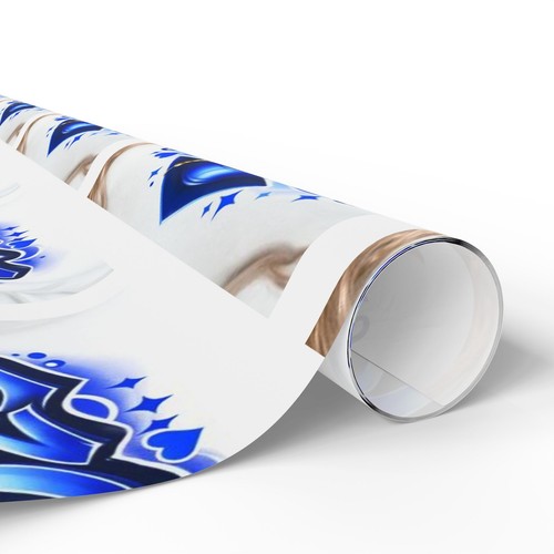 Custom Graduation Wrapping Paper Class 2025 Gift Wrap Party Favors Blue - Picture 17 of 25