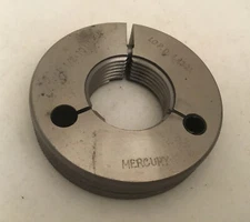 Mercury No Go Thread Ring Gage 1 1/2-10 UN-3A  Lo P.D. 1.4302