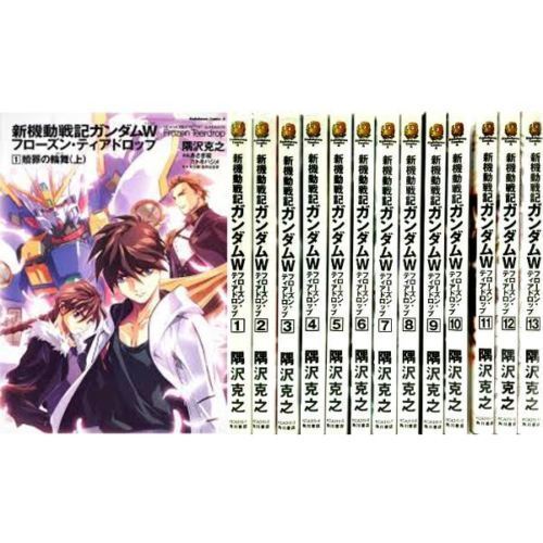 Japan Novel New Mobile Report Gundam Wing Frozen Teardrop 1 13 Complete Set Ebay