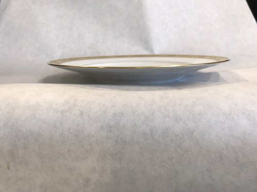 Raynaud & CO Limoges Francia Placa Porcelana Embajador Patrón 7 1/2" Borde Oro - Imagen 9 de 11