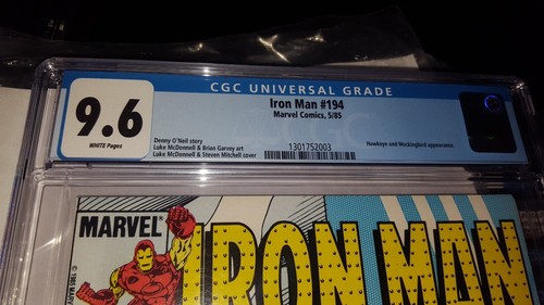 Iron Man #194 CGC 9.6 NM+ 1. Auftritt der Geißel allen Bösen! - Bild 3 von 4