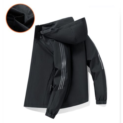 2024 Men's multifunctional Spring and Autumn jacket, outdoor sports hooded coat - Picture 4 of 13