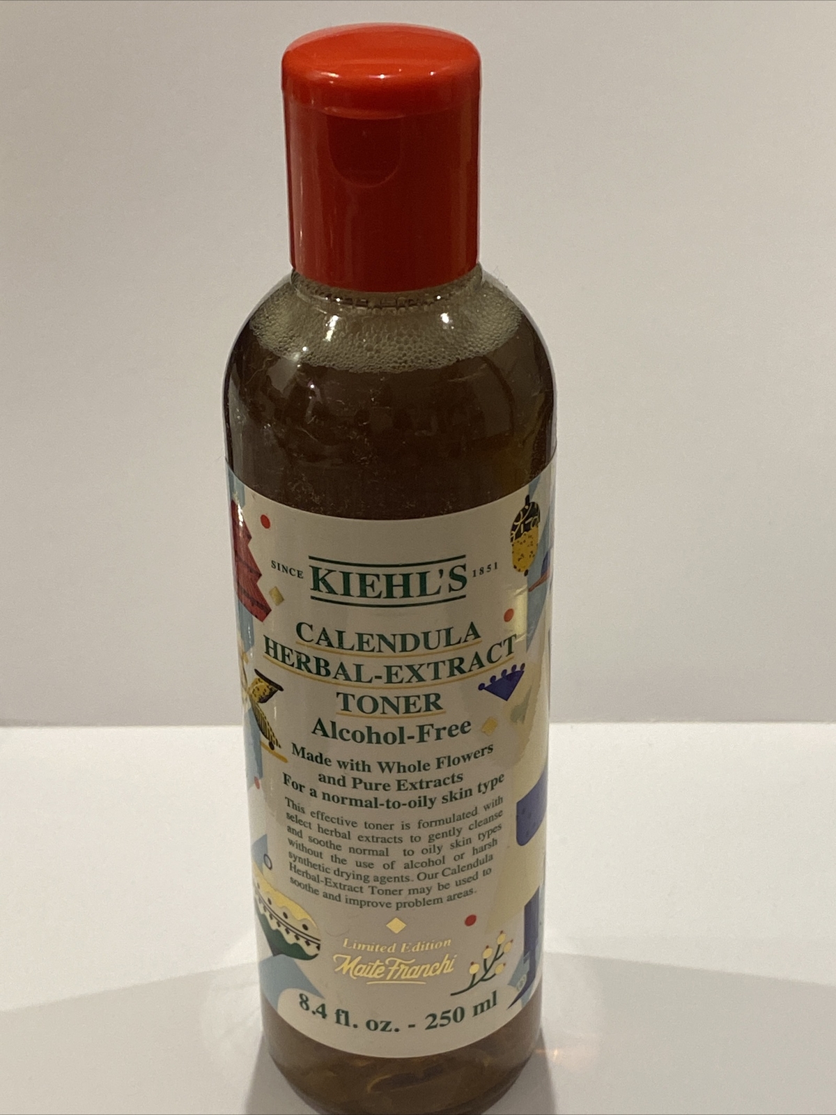 skræmt taske Få kontrol Kiehls Limited Edition Calendula Herbal-Extract Toner 250ml New & Sealed |  eBay