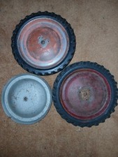 3 Old Ertl Pedal Tractor Rear Wheel 12 x 1.75 Set International  others