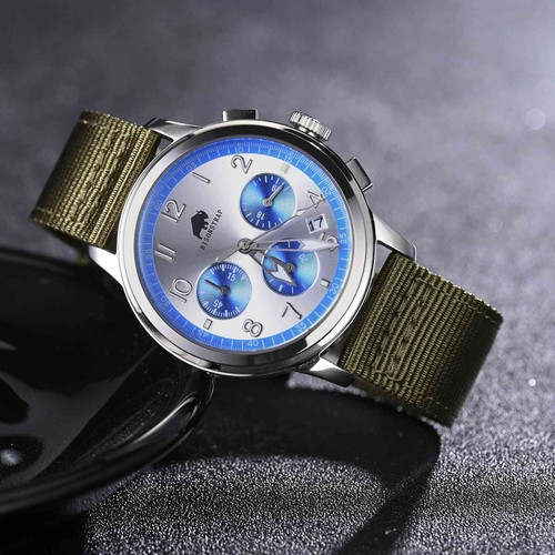 BISONSTRAP Nylon Watch Strap 18mm 19mm 20mm 22mm Quick Release and Breathable - Picture 26 of 42