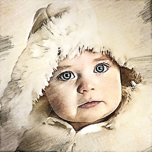 Personalized Home Decor Gift for Family Custom DRAWING FROM PHOTO Sketch Art - Photo 2 sur 14
