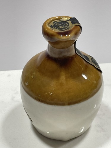 Botella de whisky vintage vacía miniatura Rutherford's Scotland Yeoman Warder Tower - Imagen 2 de 7