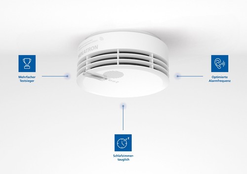 Genius Plus X N-A von Hekatron , Funkrauchwarnmelder,   Austauschmelder Retrofit - Bild 7 von 23