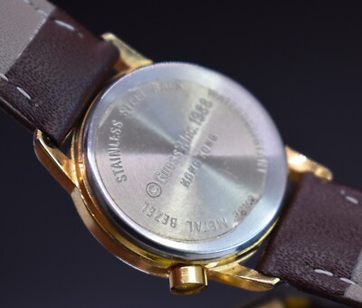 Vtg GUESS 1988 Watch Women Leather 80 display picture 1