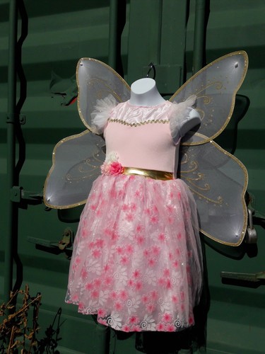 New, Pink Fairy Dress w/Wings Halloween Costume (Child – 5-6Yrs) - Picture 17 of 18