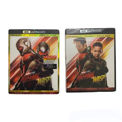 Ant-Man and the Wasp (4K UHD/Blu-ray+Digital) Lenticular Slipcover NEW