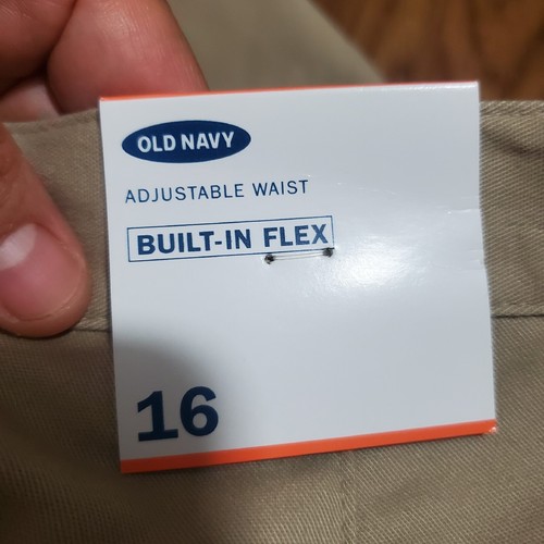 Old Navy Adjustable Waist Built In Flex Pants Size 16 - Picture 12 of 16