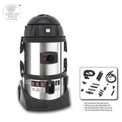 AEOLUS Professional Steam Cleaner Vacuum Dust Liquids Solids Steamer LP04 RA - Picture 3 of 13