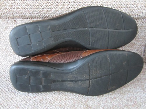 Scarpe casual in pelle di struzzo Mauri taglia 11 Made in Italy - Foto 8 di 10