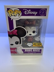 Funko Pop! Disney MINNIE MOUSE Hot Topic Exclusive DIAMOND GLITTER IN HAND MINT | eBay