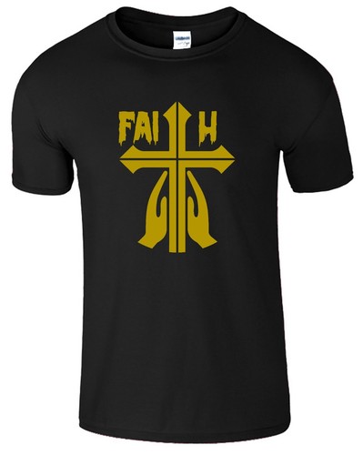 Faith Cross Religious Christian Mens T Shirt Happy Easter New USA Gift Tee S-3XL - Picture 26 of 38