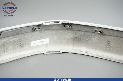00-02 Mercedes W210 E320 E55 AMG Front Bumper Impact Strip Molding Left Side OEM - Picture 12 of 15