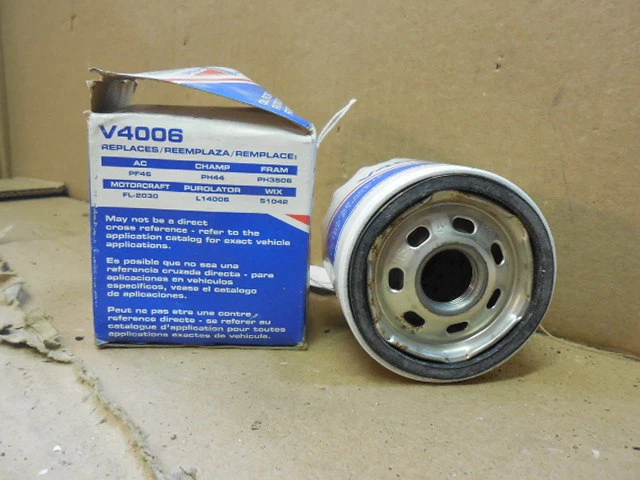 Se adapta a Firebird/98-02, Corvette 97-06 1977, filtro de aceite NOS V4006 F694 Foto 2 de 2