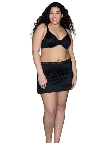 NWT Vanity Fair Women's Beauty Back Smoothing Minimizer Bra Black 76080 46DD