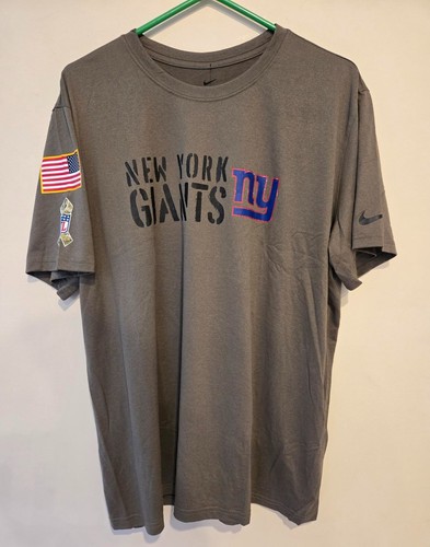 NEW YORK GIANTS NIKE Olive 2022 Salute to Service Legend T-Shirt HERREN XL