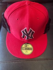 MLB New York Yankees Flipdown New Era 59Fifty Fitted Hat Cap 5950