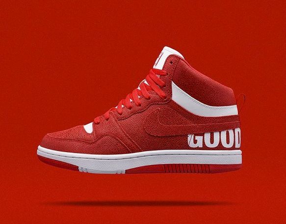 NIKE COURT FORCE SP / FRAGMENT (GOOD ENOUGH x NIKE LAB)..RED NIKE COURT FORCE SP / FRAGMENT (GOOD ENOUGH x NIKE LAB)..RED