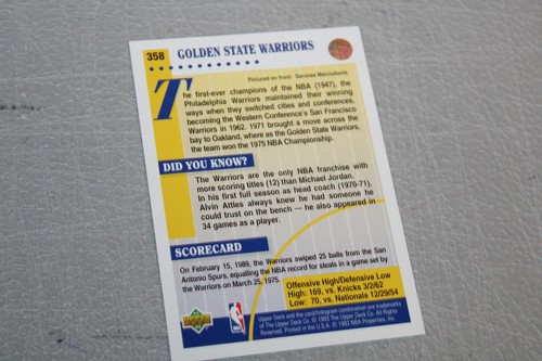 1992-93 Upper Deck Basketball  Card Complete Finish Your List Set UPick #251-510 - Picture 214 of 491