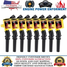 Ignition Coil 8 Pack For Ford F150 Expedition 2000 2001 2002 2003 2004 4.6L/5.4L