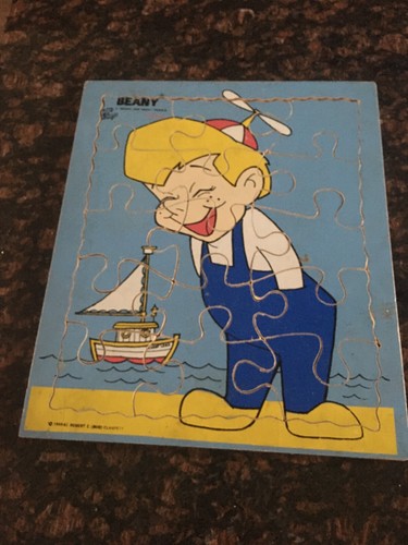Vintage 1949-1961 Playskool Beany and Cecil Wooden Puzzle Complete