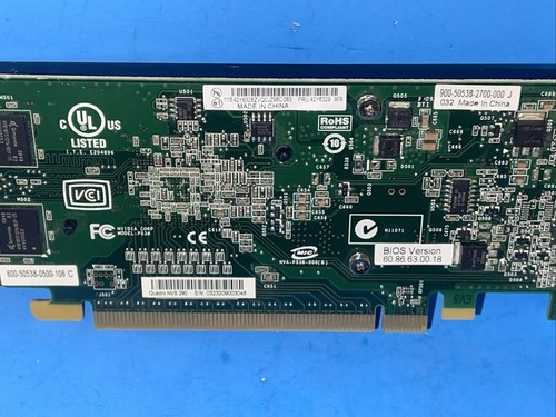 HP NVIDIA Quadro NVS 290 (456137-001) 256 MB DDR2 SDRAM PCI Express x16 Graphics - Picture 3 of 4