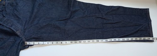 Levis 501 Mens Denim Jeans Straight Leg Full Button Fly Size 42x32 - Picture 7 of 8