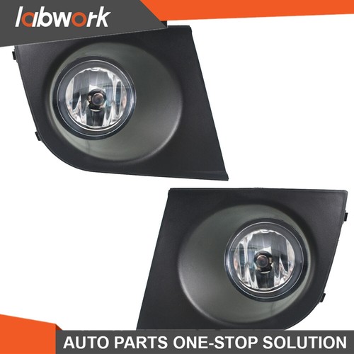 Labwork Bumper Driving Fog Lights Lamps For 2007-2011 Nissan Versa Clear LH+RH - Picture 5 of 9