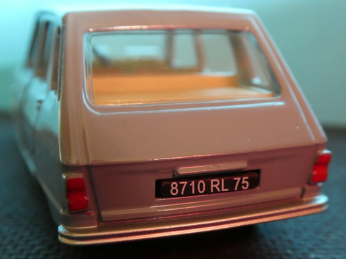 Renault 6 Dinky aprox. 1:43 escala (Stock nuevo. como réplica de Atlas Editions 1453) - Imagen 5 de 5