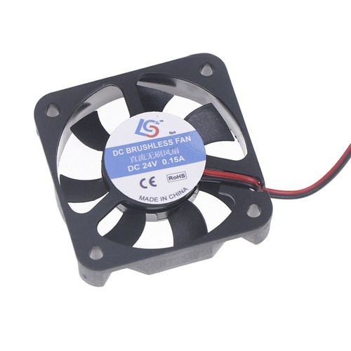 1PC DC Brushless Fan 5V 12V 24V Industrial Cooling Fans Sleeve Bearing - Afbeelding 5 van 15